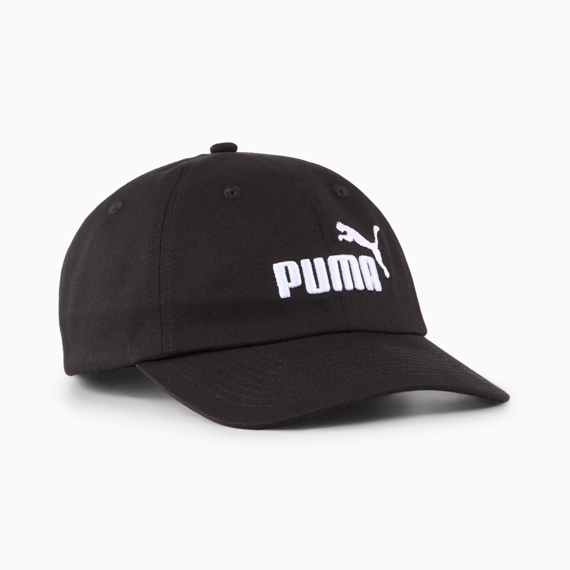 Casquette de baseball à logo N° 1 ESS Enfant et Adolescent, PUMA Black, large